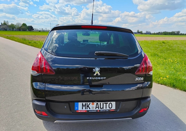 Peugeot 3008 cena 35900 przebieg: 214139, rok produkcji 2014 z Świebodzice małe 232